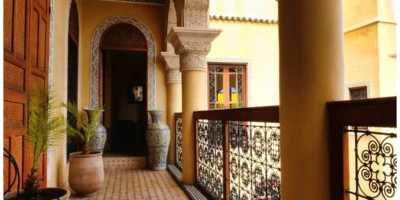 Riad_Layalina_Fes_Couloir-acces-suite