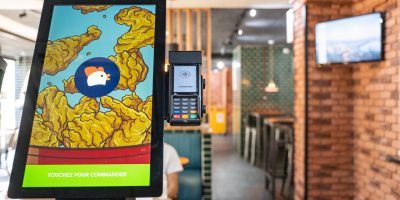 Borne de commande Digital Foody pour les restaurants